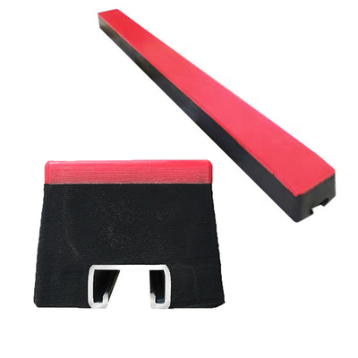 낮은 마찰 슬라이드 영향은 UHMWPE 충돌 컨베이어 슬라이더 침대를 방해합니다