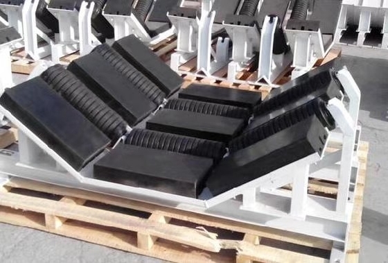 UHMWPE 폴리우레탄 고무 슬라이더 임팩트 롤러 베드 마모 저항자 조정할 수 있는 버퍼