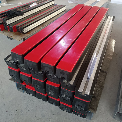 UHMWPE 충격봉을 지원하는 반대 충격 컨베이어 충격봉 벨트