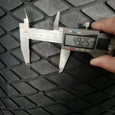 고무 시트를 뒤떨어지는 추운 류화 도르래를 뒤떨어지는 충돌 다이아몬드 컨베이어 벨트차