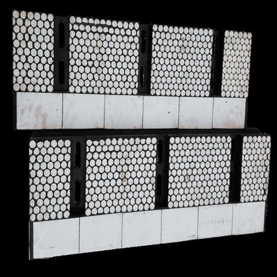 컨베이어 세라믹 마모 라이너 산업적 요업 고무 라이너