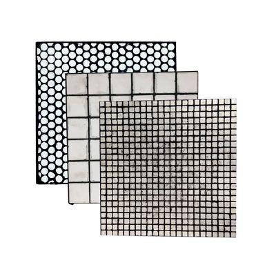 높은 충격 저항 세라믹 웨어 라인어 광업 낙하구에 맞춤